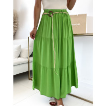 Zelená dlouhá sukně-267284-06