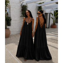 Černé BOHO šaty-328166-01