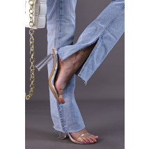 Rovné stylové džíny s vysokým pásem-265531-06