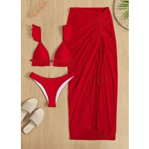 Červené plavky se sukní-302496-02