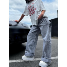 Bílé oversize tričko-319349-03