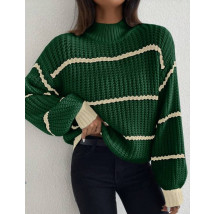 Zelený pletený svetr-297274-04
