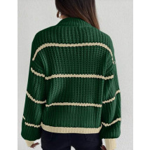 Zelený pletený svetr-297274-04