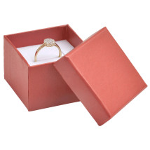 Červená papírová dárková krabička-278235-02