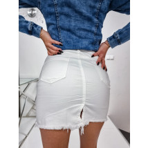 Bílá džínová sukně-268416-03