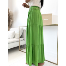 Zelená dlouhá sukně-267284-06