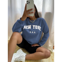 Světle modrá mikina NEW YORK-279668-014