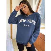 Světle modrá mikina NEW YORK-279668-014