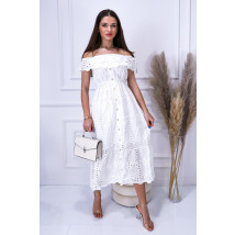 Bílé Madeirové šaty-238056-05