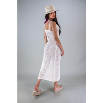Bílé plážové šaty s rozparkem-269759-02
