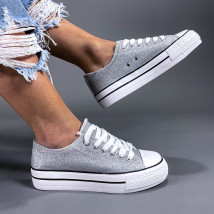 Stříbrné plátěné tenisky-260728-024