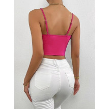 Růžový crop top-302099-01