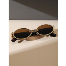 Zlaté sluneční brýle-302115-01