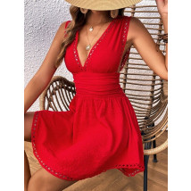 Červené krátké šaty-288132-02