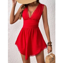 Červené krátké šaty-288132-02