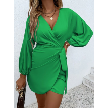 Zelené zavinovací šaty-280596-02