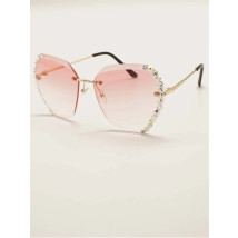 Růžové sluneční brýle s kamínky-288427-09