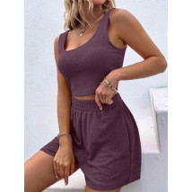 Fialová krátká souprava-302640-01
