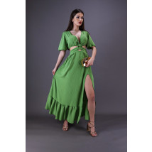 Zelené dlouhé šaty-265749-02