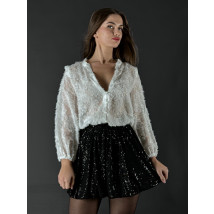 Černá flitrovaná sukně-313316-03