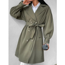 Zelený dlouhý kabát-291466-08