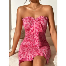 Růžové krátké šaty-302853-03