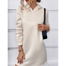 Mikinové beige šaty-294820-01