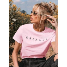 Růžové tričko DREAMER-302788-01