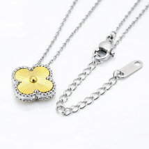 Dámský ocelový náhrdelník-321652-02