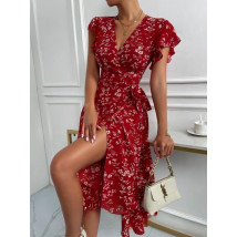 Červené zavinovací šaty-303332-03