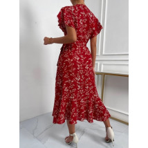 Červené zavinovací šaty-303332-03