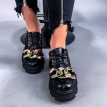 Černé polobotky s ozdobou-251540-05