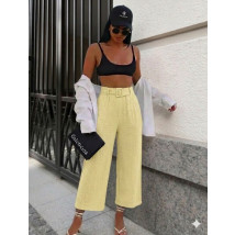 Žluté mušelínové kalhity-326319-01