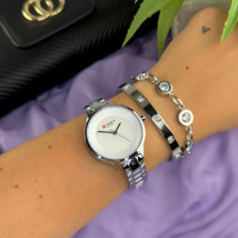 Dámský ocelový náramek-321591-019