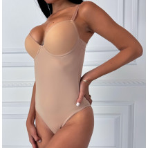 Béžové stahovací body-304553-01