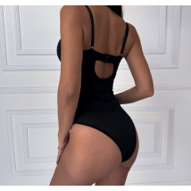 Černé stahovací body-304600-08