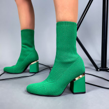 Zelené kotníkové boty-274655-01