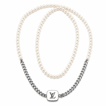 Dámský stylový náhrdelník s perlami-318247-02