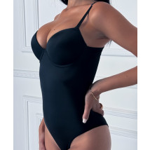 Černé stahovací body-304600-08