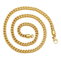 Pánský pozlacený náhrdelník-163775-01