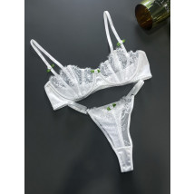 Bílé krajkové spodní prádlo-284913-01