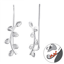 Stříbrné náušnice ear cuff-313569-012