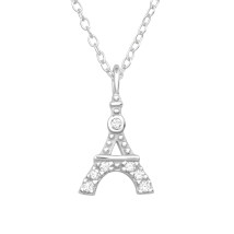 Stříbrný náhrdelník Paris-313646-02