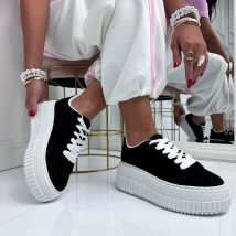 Černé krajkované tenisky-326572-03