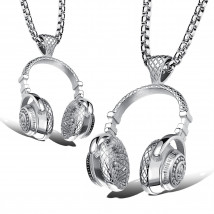 Pozlacený ocelový náhrdelník-266350-02