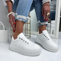 Bílé krajiované tenisky-326295-01