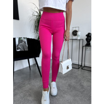 Fuchsiové vroubkované legíny-291779-01