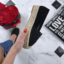 Dámské černé espadrilky-180989-01