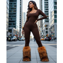 Hnědý overal-323087-01