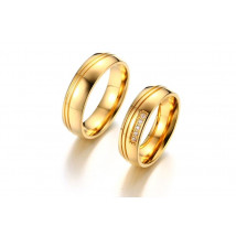 Dámský pozlacený prsten-162955-01